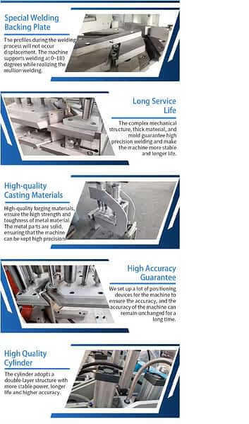 FOUR HEAD WELDING MACHINE