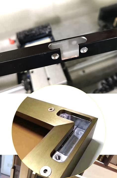 Aluminum profile CNC drilling machine