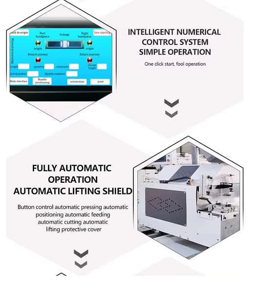 Aluminium DOUBLE HEAD CUTTING MACHINE 3