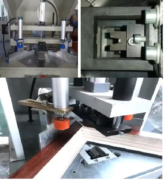 Upvc corner cleaning machine top & bottom