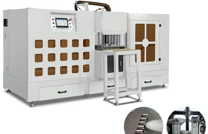 CNC end milling machine for aluminum profiles