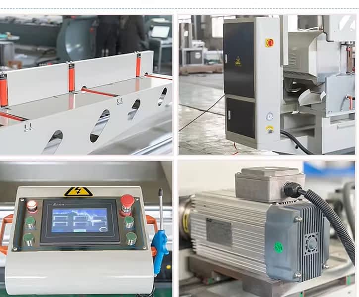 Aluminium Profile CNC Double Mitre Saw