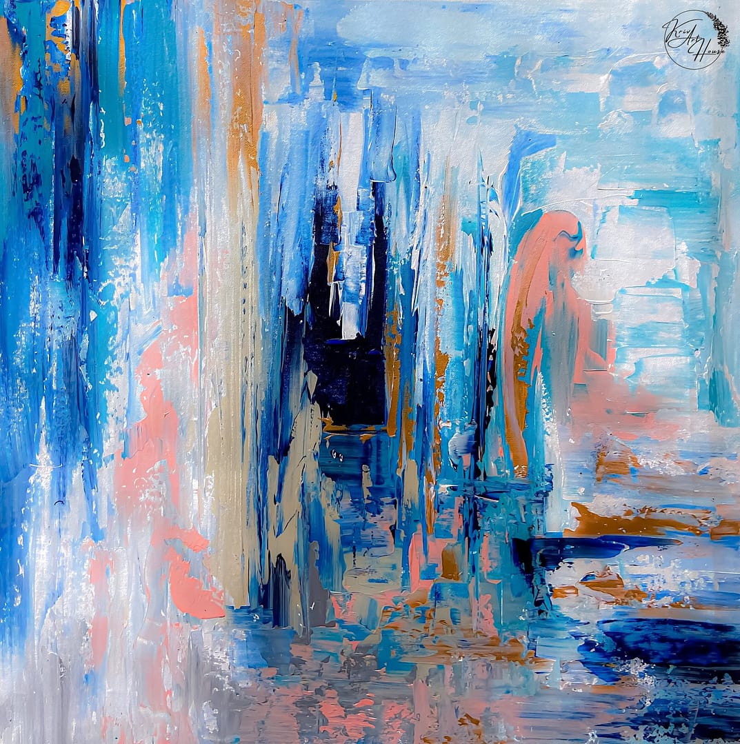 abstract canvas art original