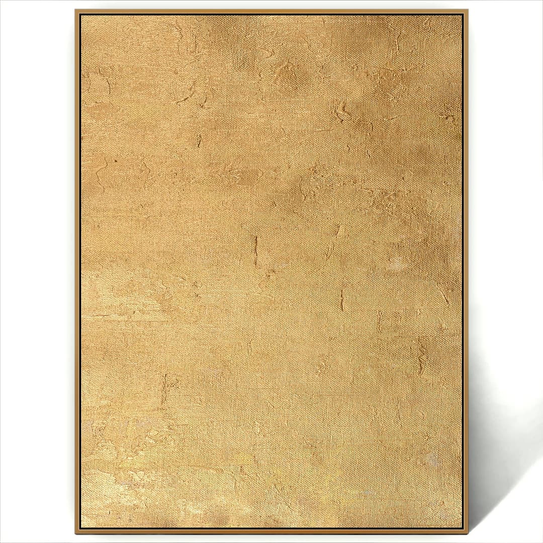 Golden Desert Abstract painting