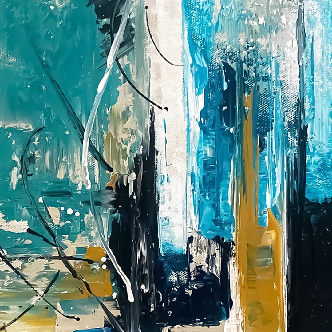abstract wall art canvas