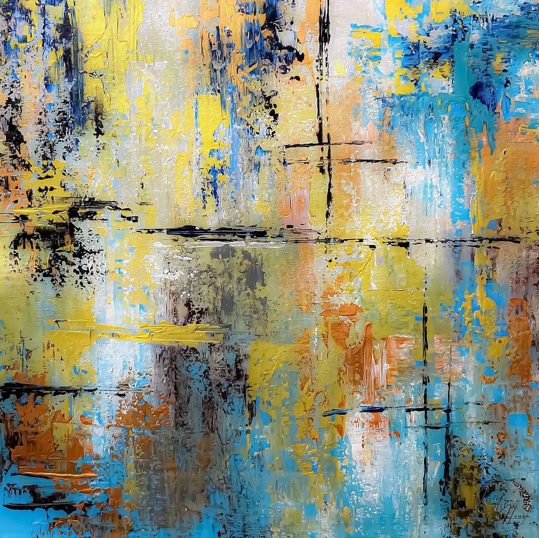 abstract hand made