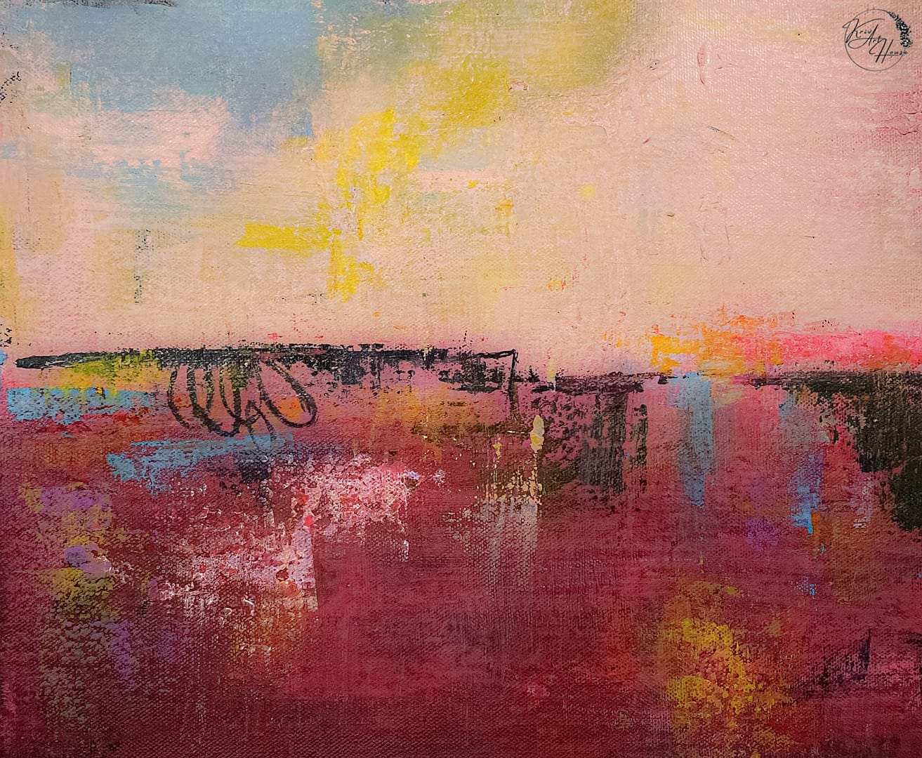 abstract canvas art