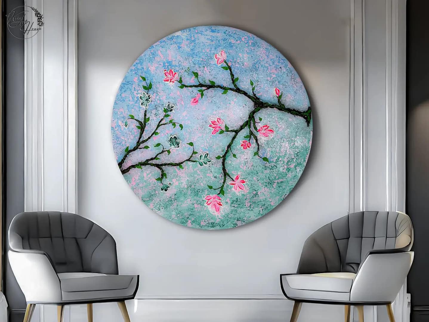 Sizing and Arranging Circle Wall Decor at Home