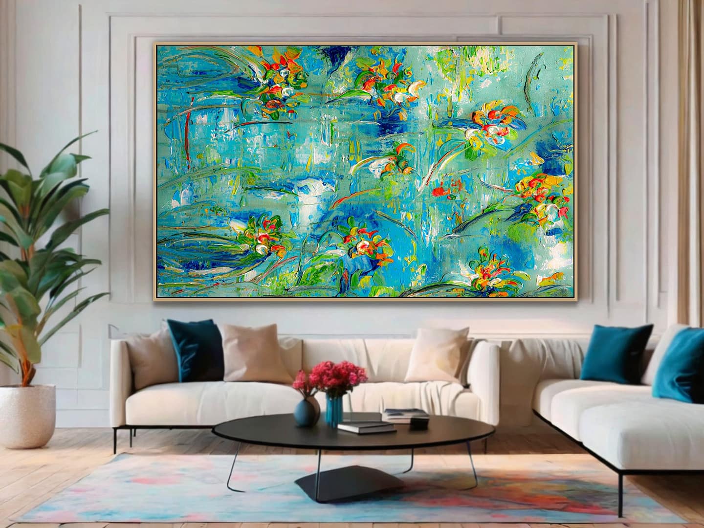 canvas abstract wall art