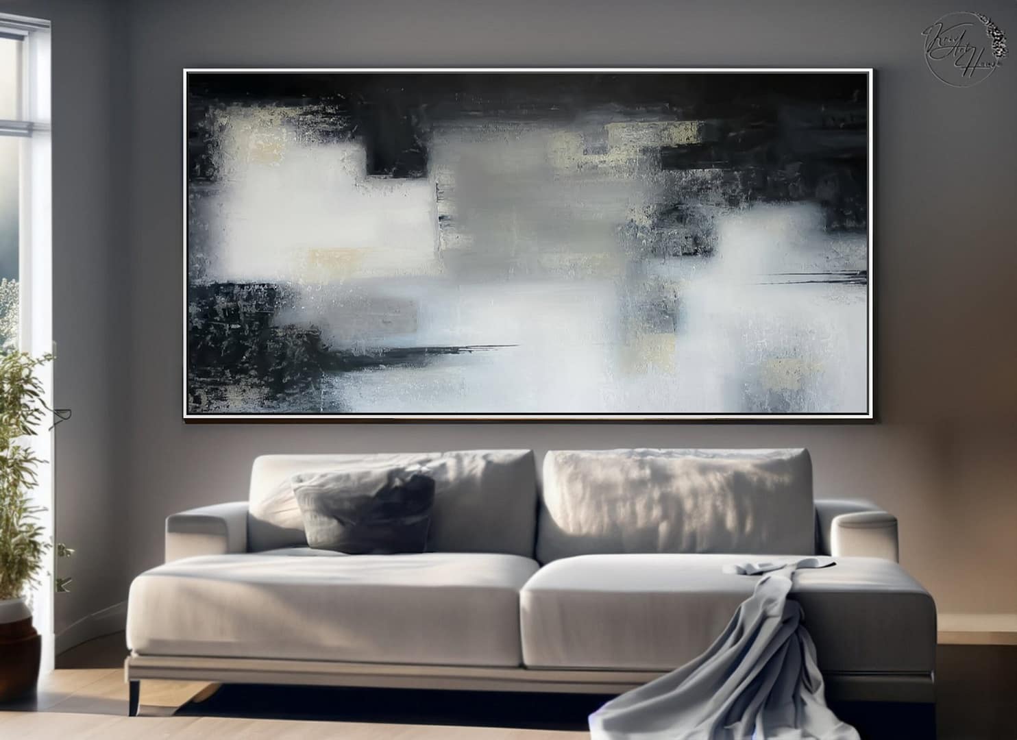 abstract textured art