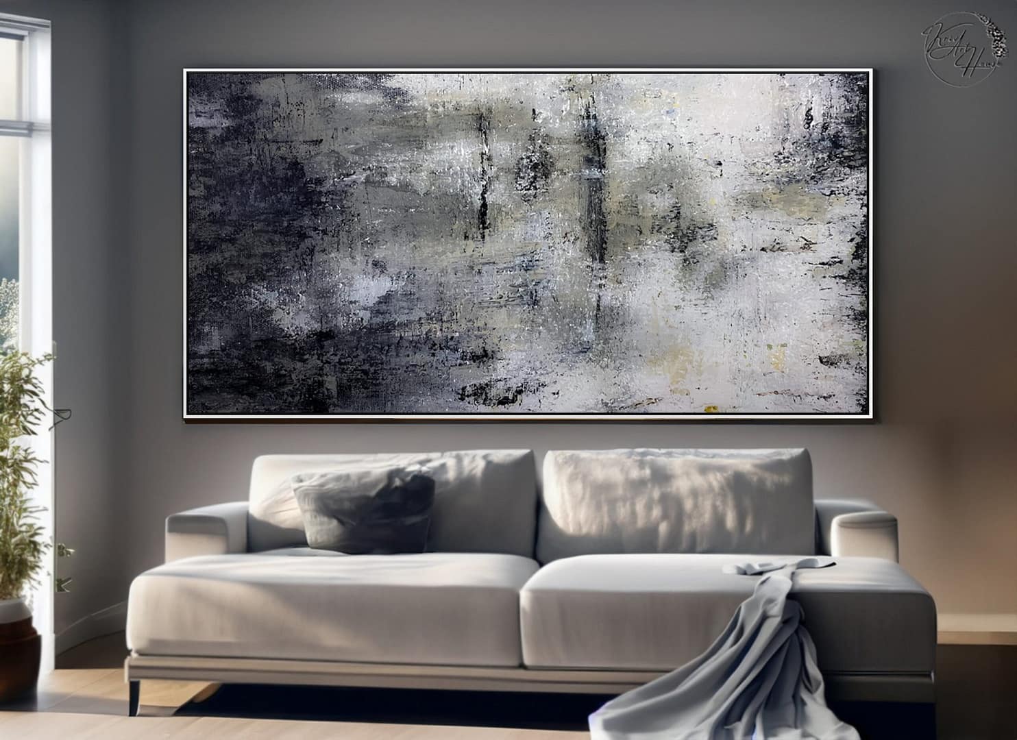 abstract minimalist painting