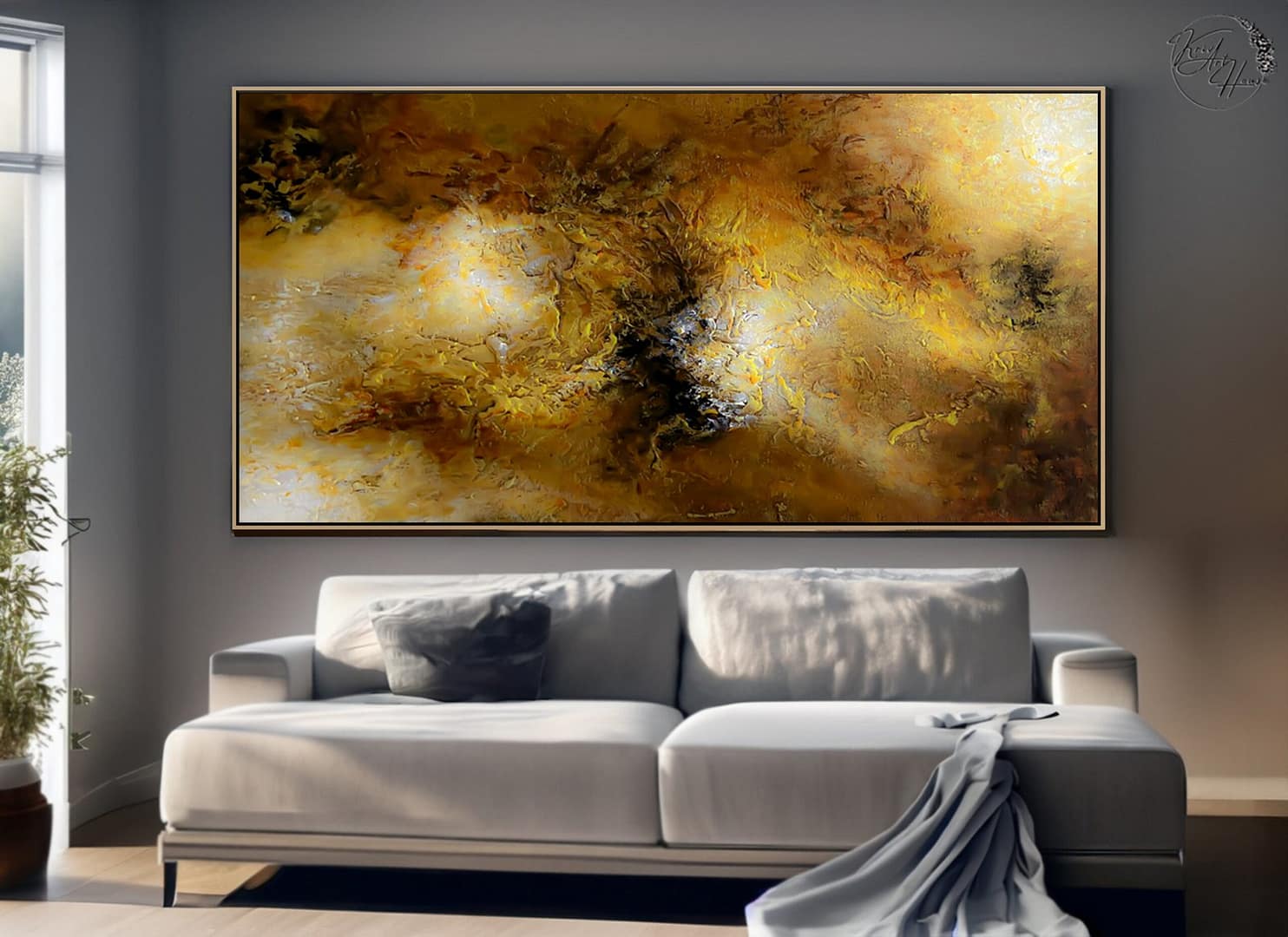 abstract painting extra large
