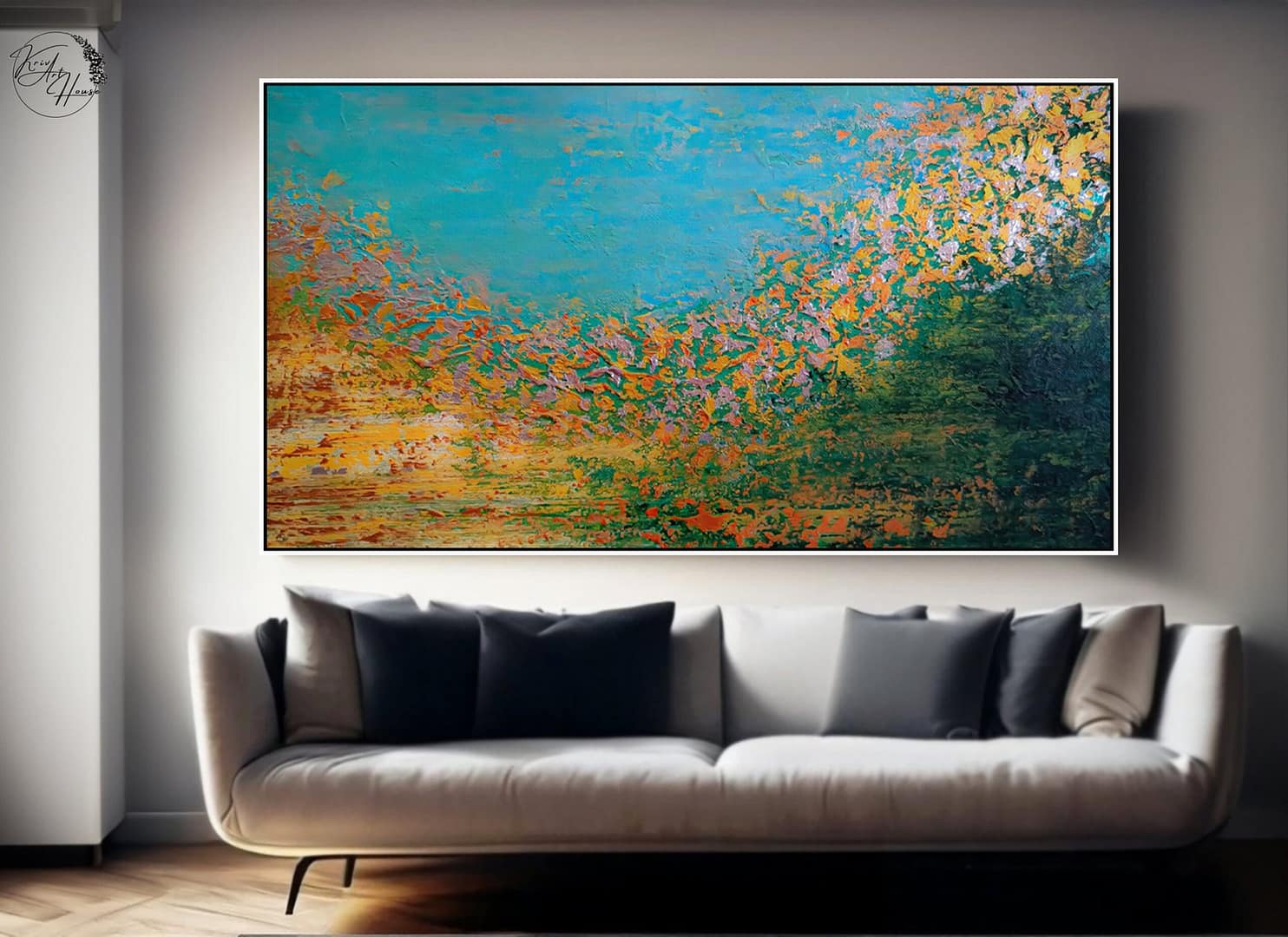 modern painting abstract wall art
