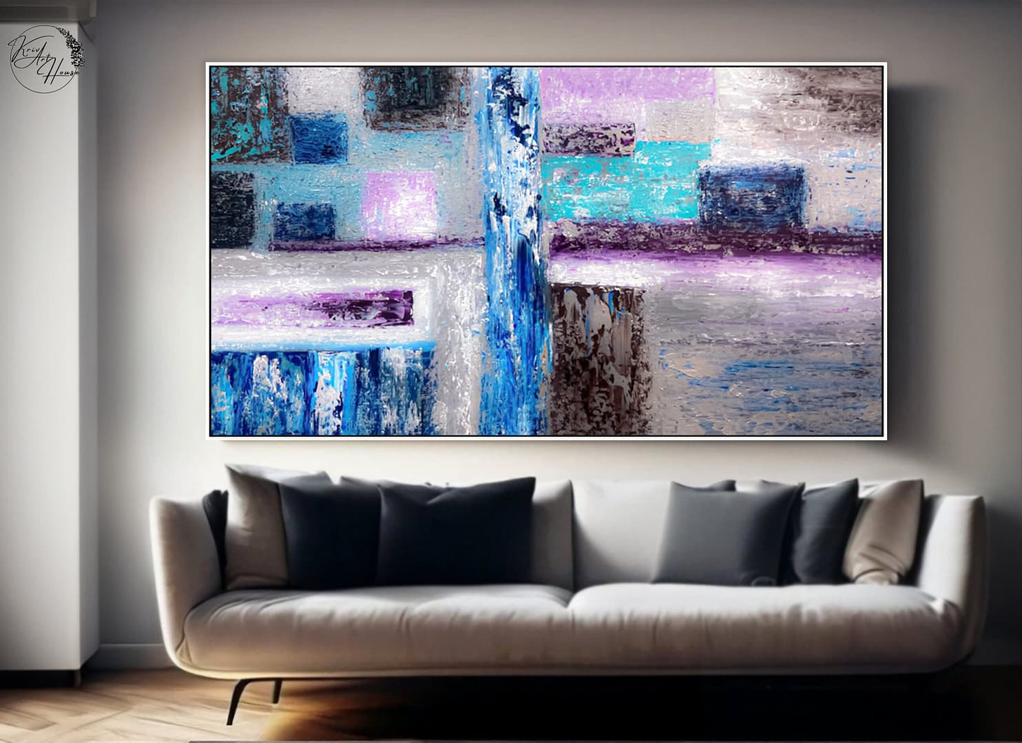 abstract art canvas
