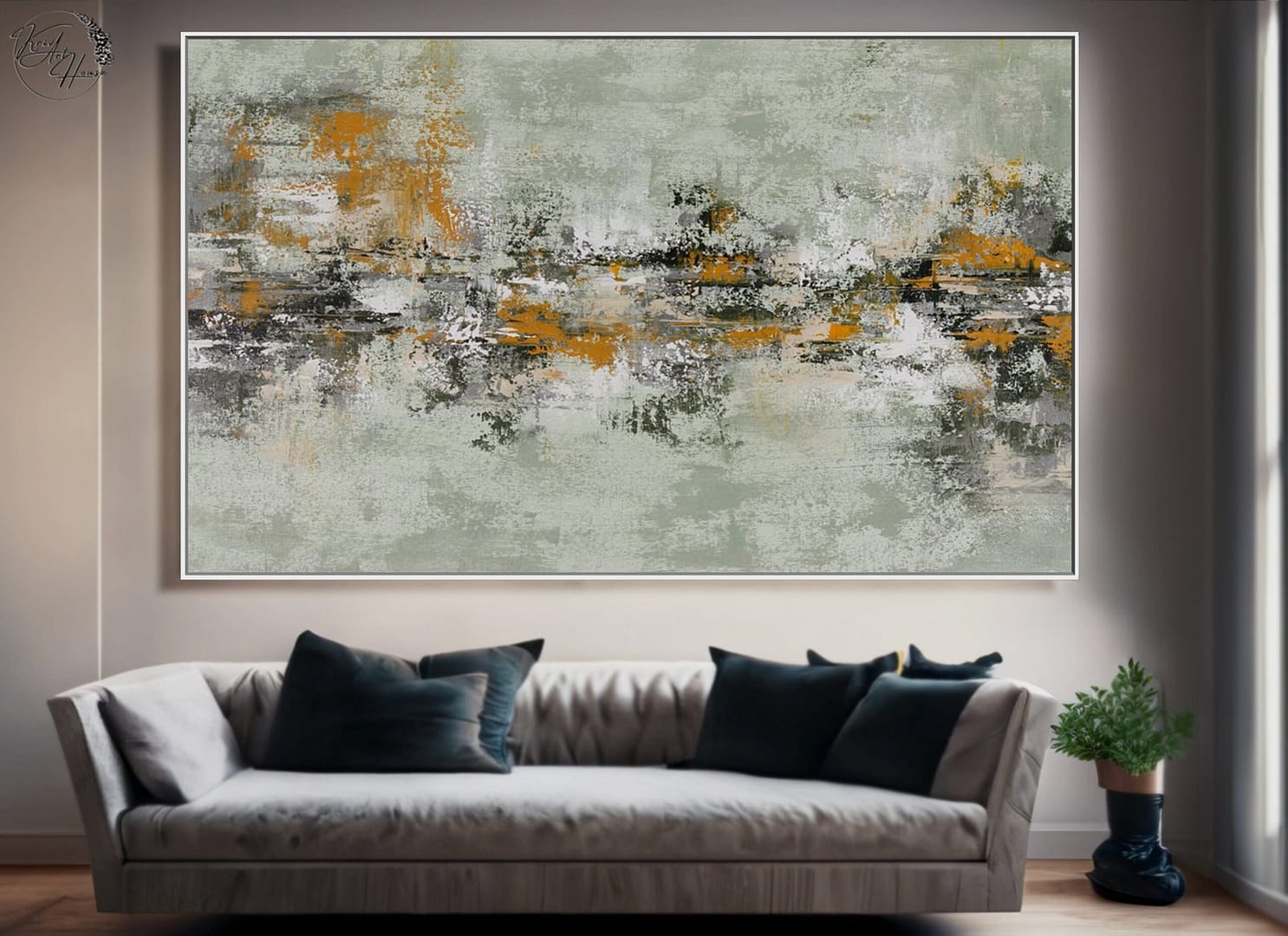 abstract wall art canvas