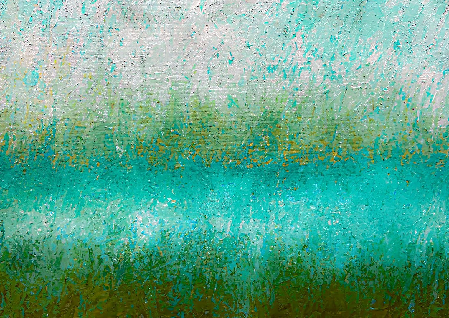 Painting abstract canvas