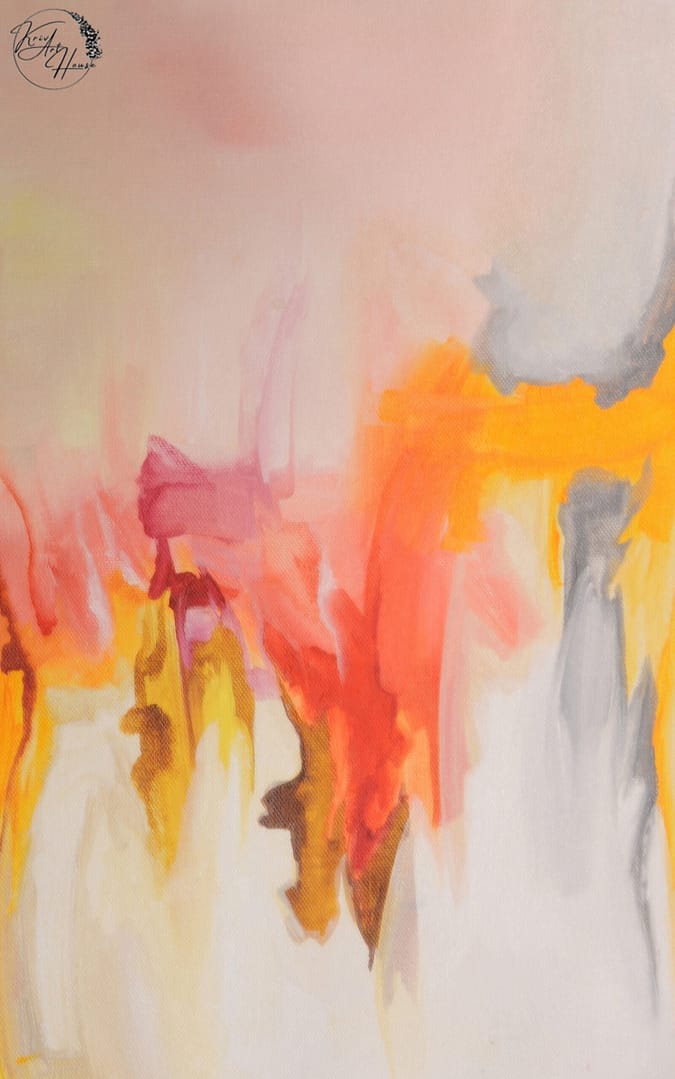acrylic art on canvas