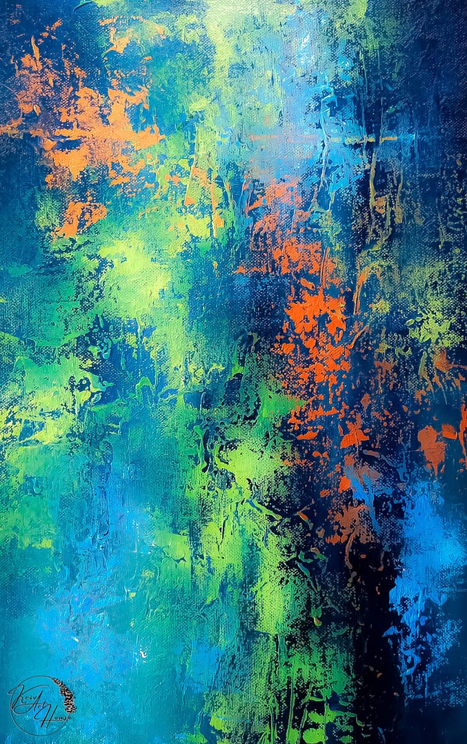 oil painting on canvas
