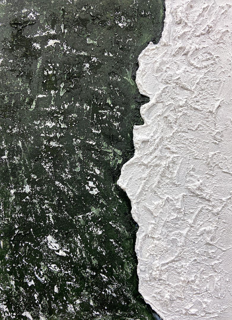 Painting abstract canvas