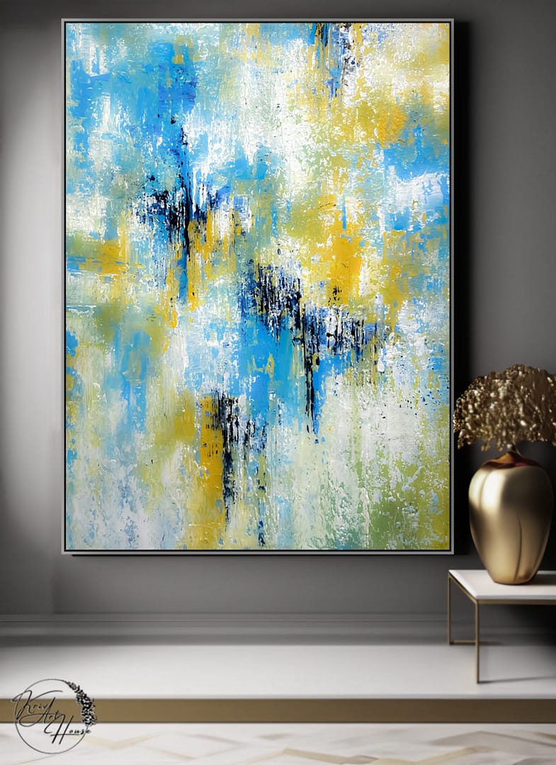 oil painting on canvas