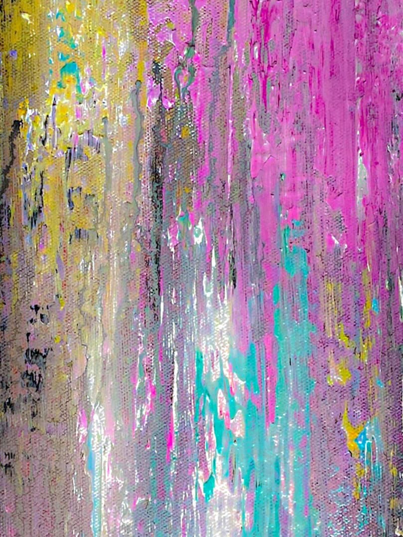abstract canvas artwork