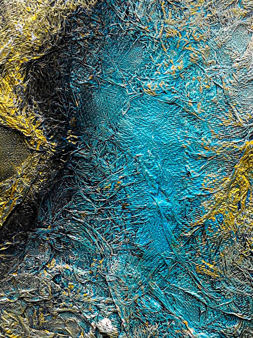 abstract textured art painting