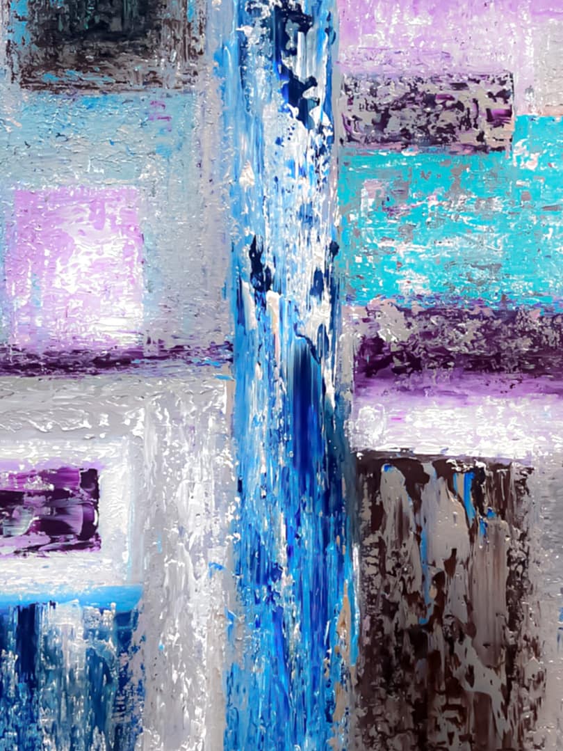 abstract canvas wall art