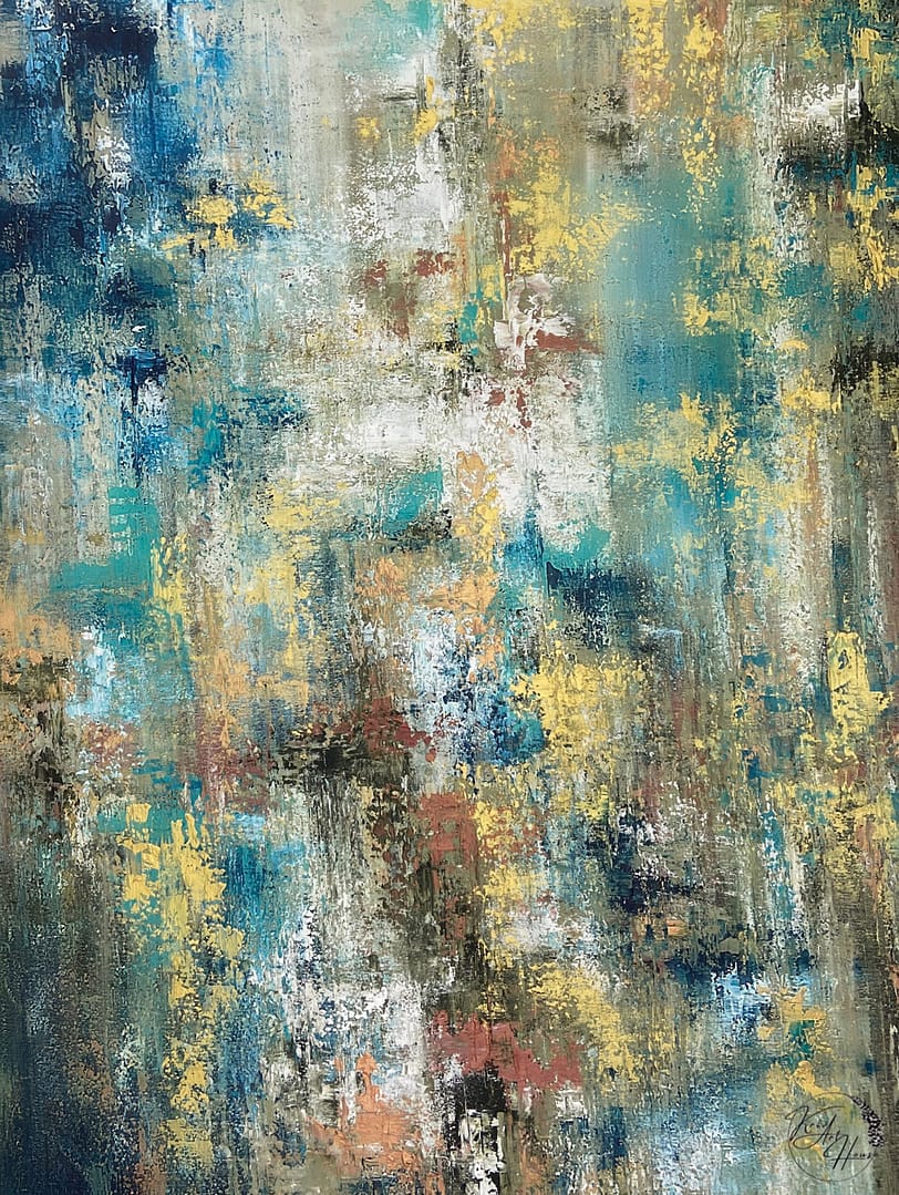 abstract canvas art