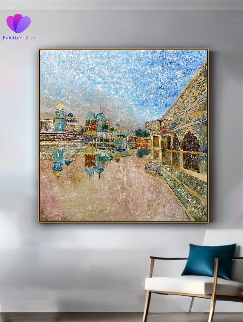 abstract painting large