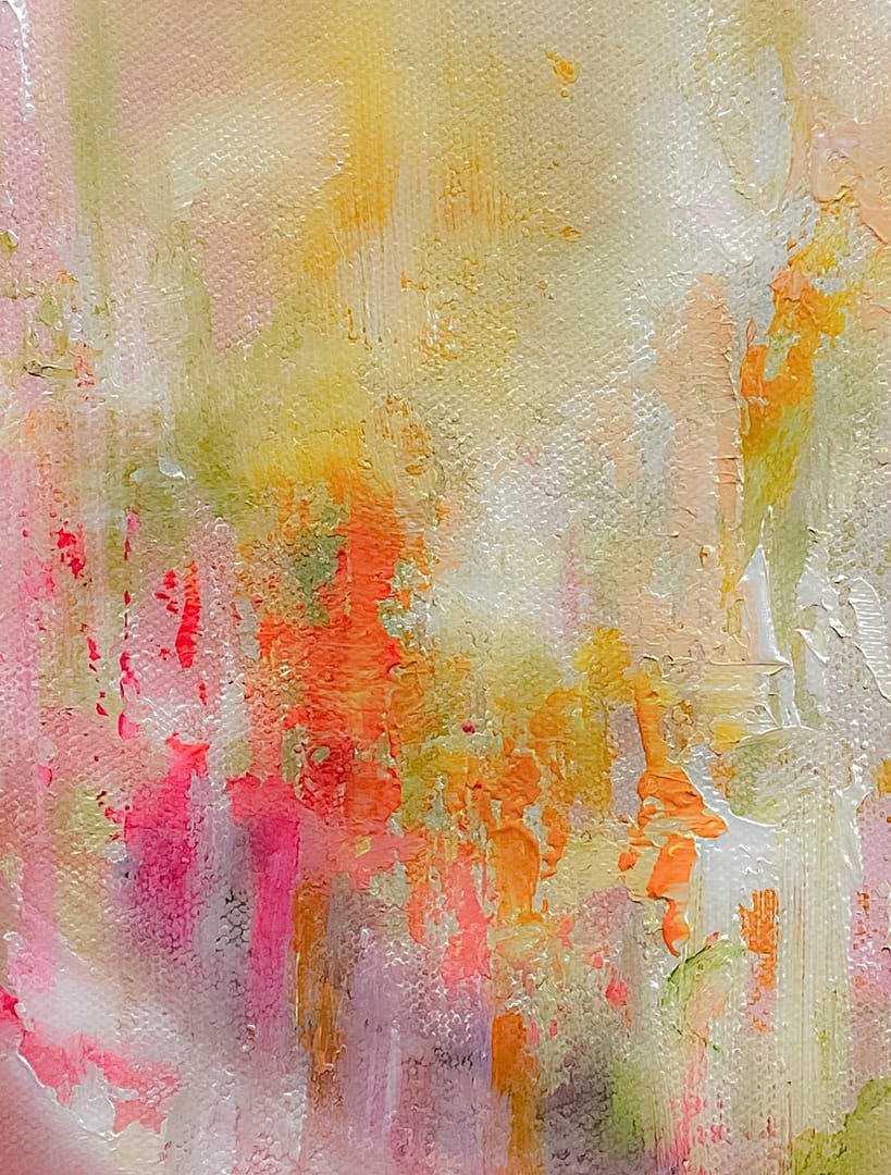 Painting acrylic abstract