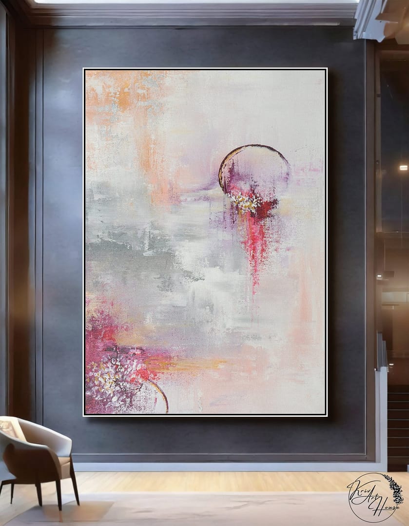 abstract painting vertical