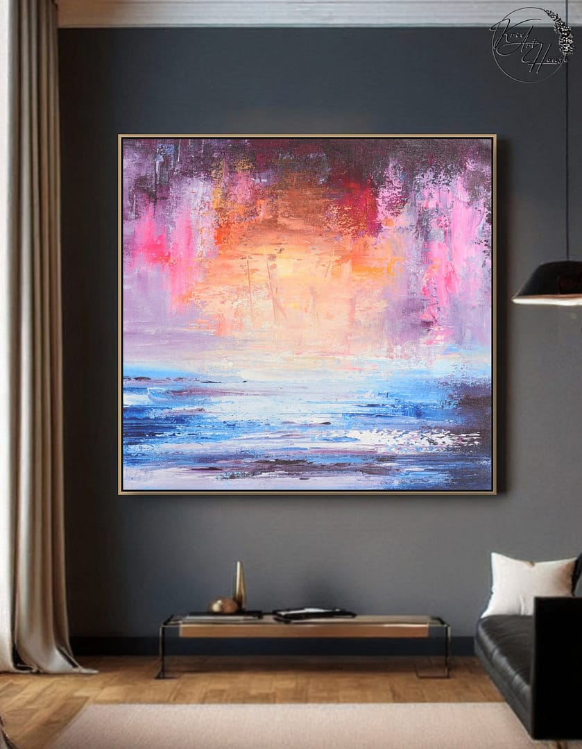 abstract art canvas