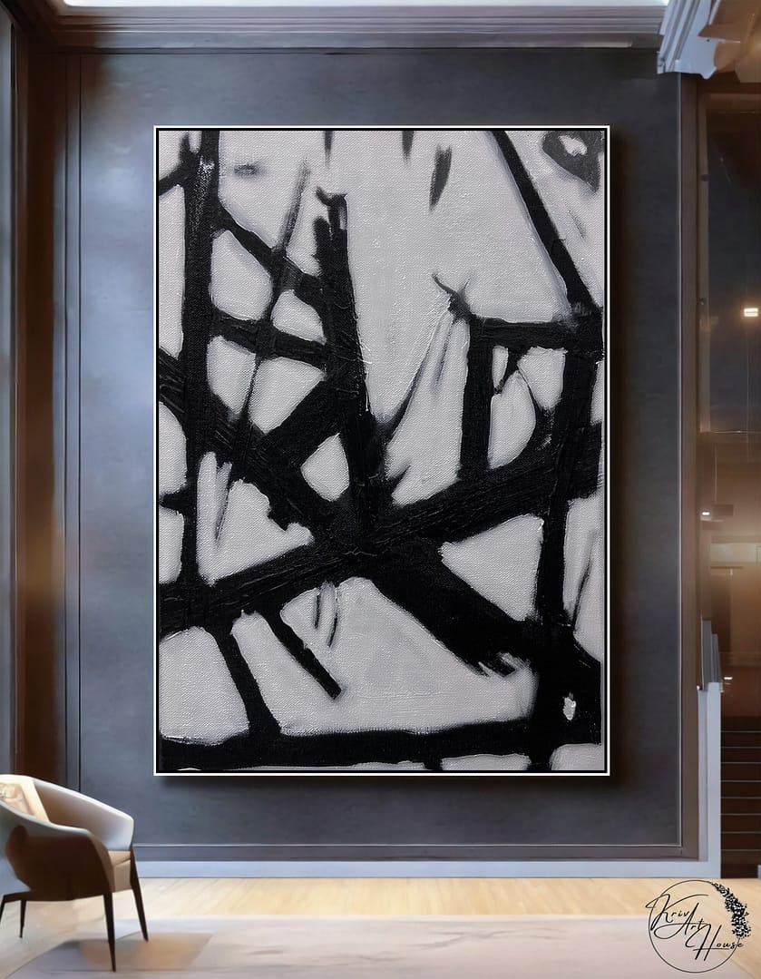 abstract on canvas