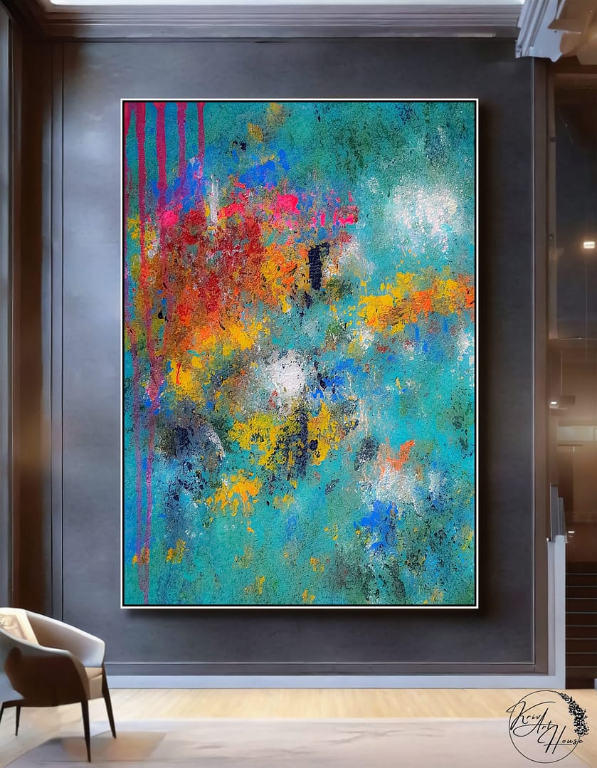 abstract painting extra large