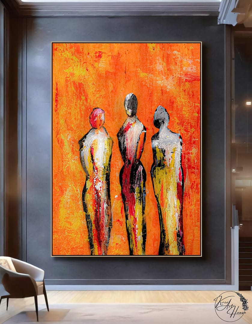 abstract art canvas