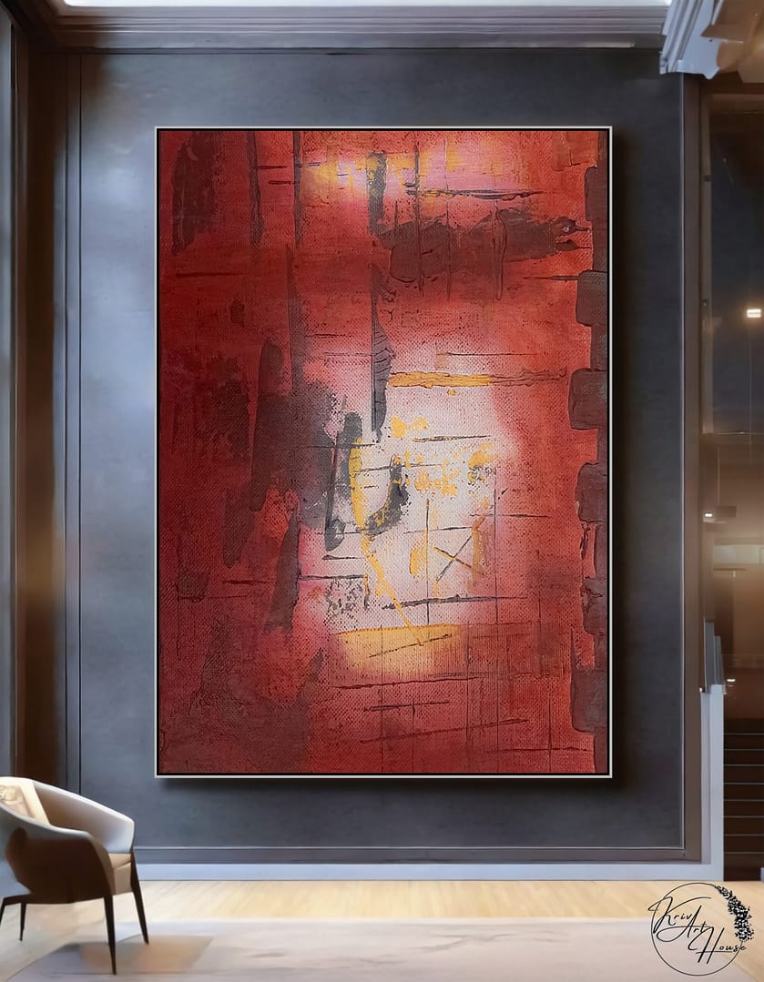 original abstract painting on canvas
