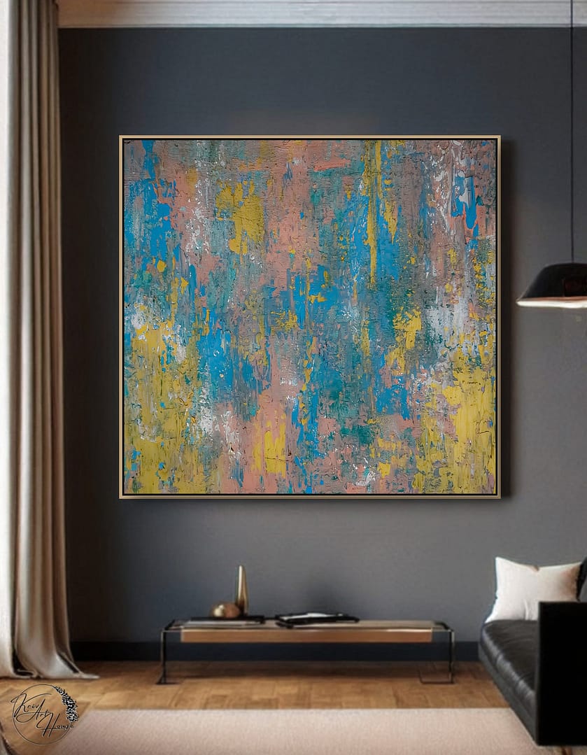 abstract painting wall art