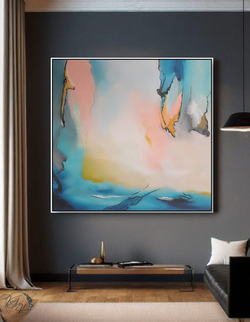 abstract painting wall art