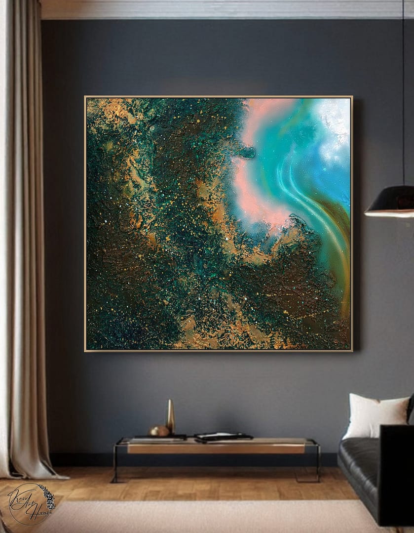 abstract art large painting