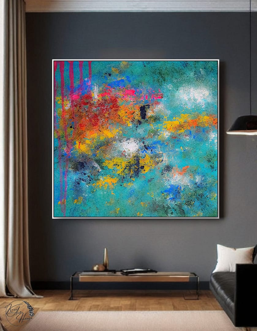 abstract painting canvas original