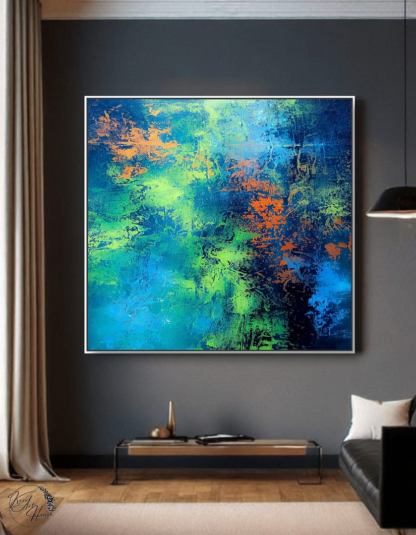 Painting wall art