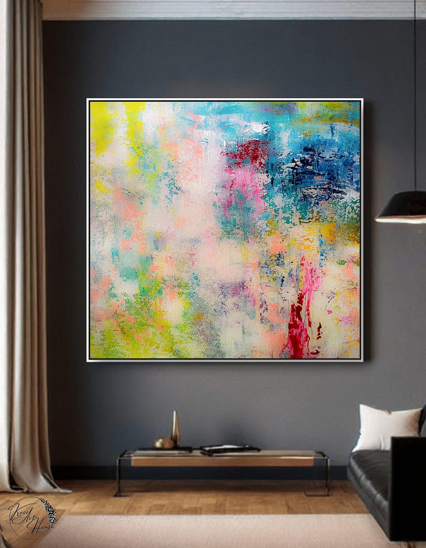colorful abstract painting