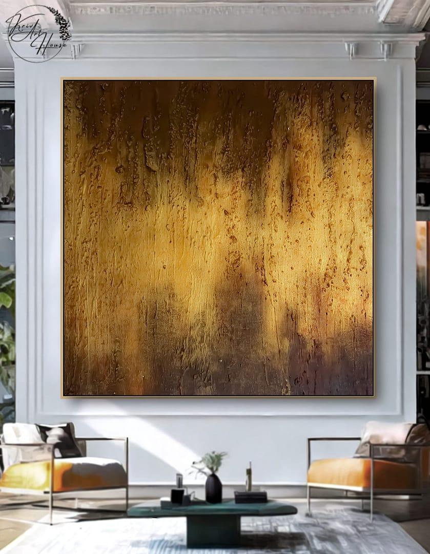 Painting abstract acrylic