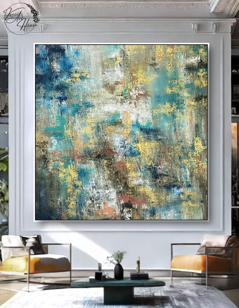 abstract canvas wall art