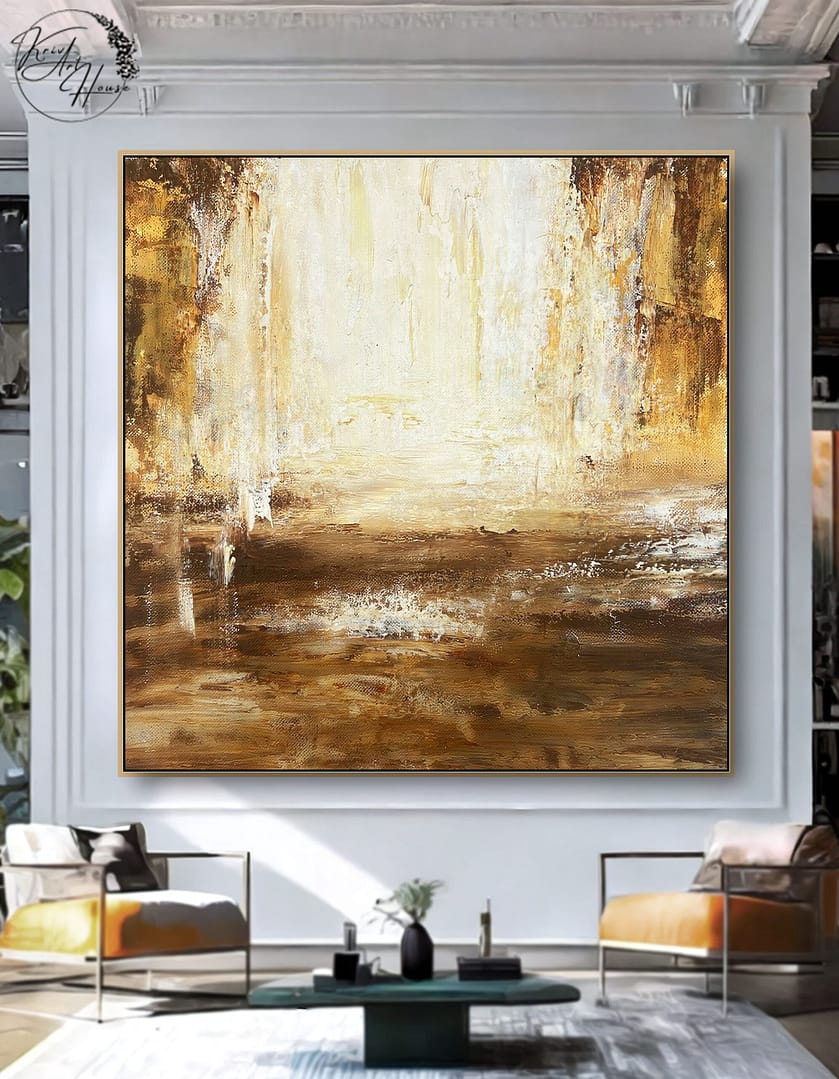 acrylic on canvas painting