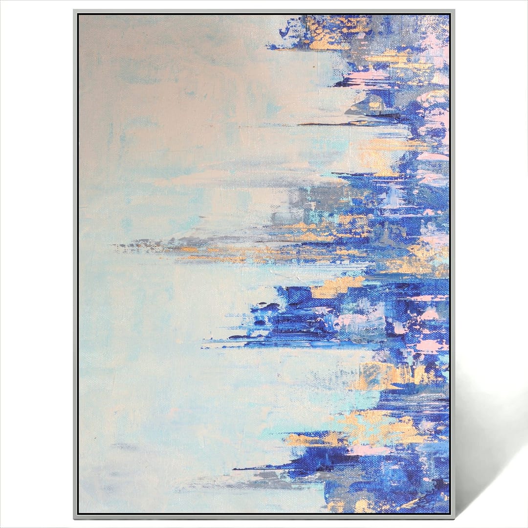 abstract city wall art
