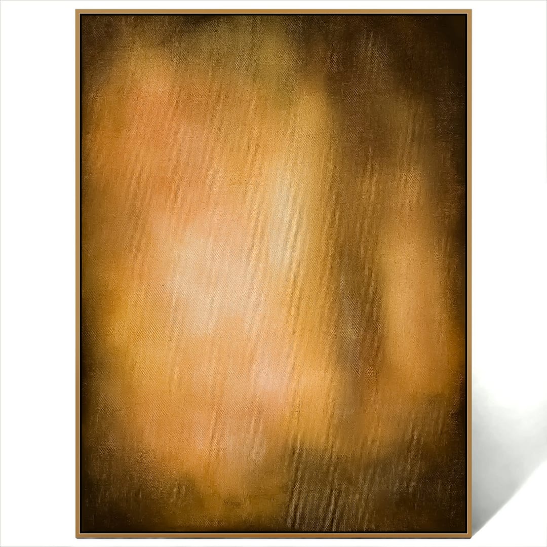 abstract desert painting