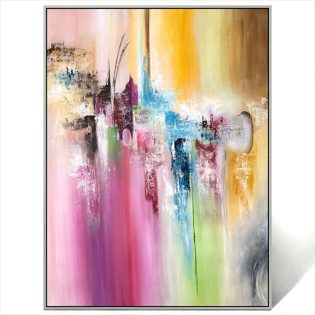 abstract colorful painting