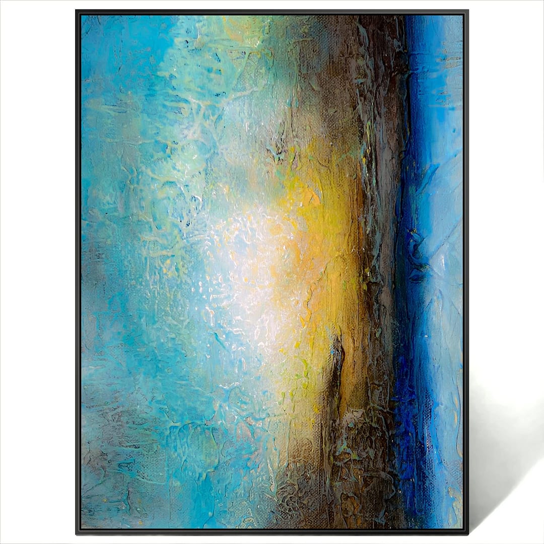 abstract landscape painting