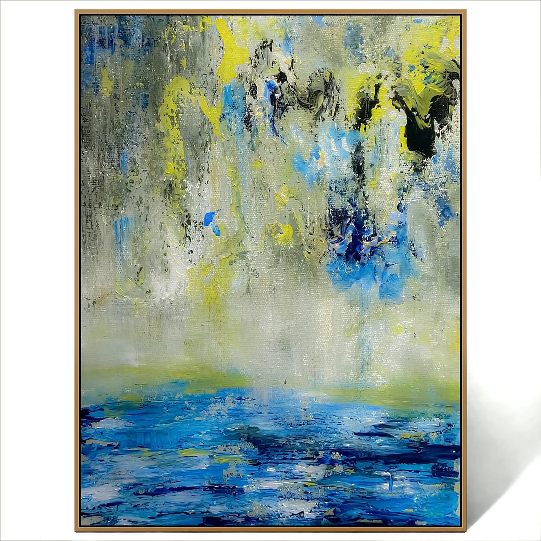 abstract landscape painting